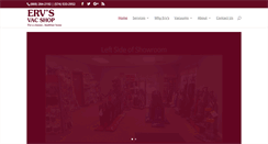 Desktop Screenshot of ervsvacshop.com